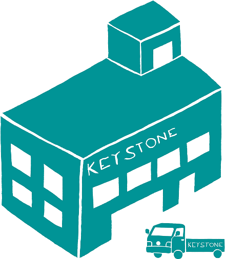 KEY STONEの屋舎イラスト