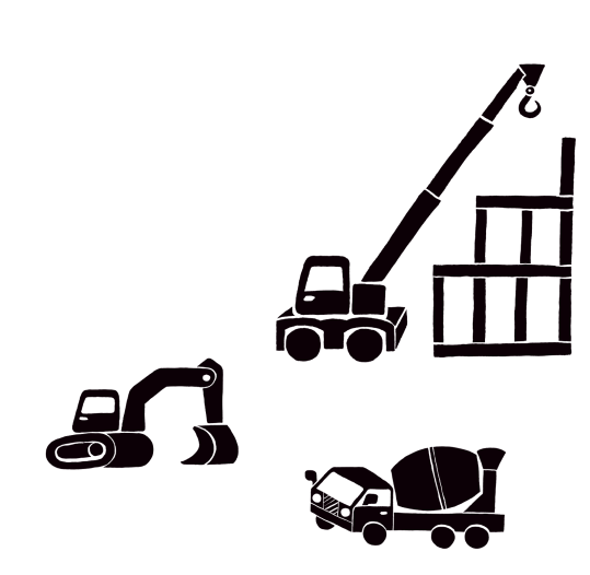 工事のイラスト