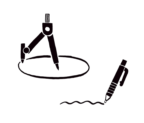 文房具のイラスト